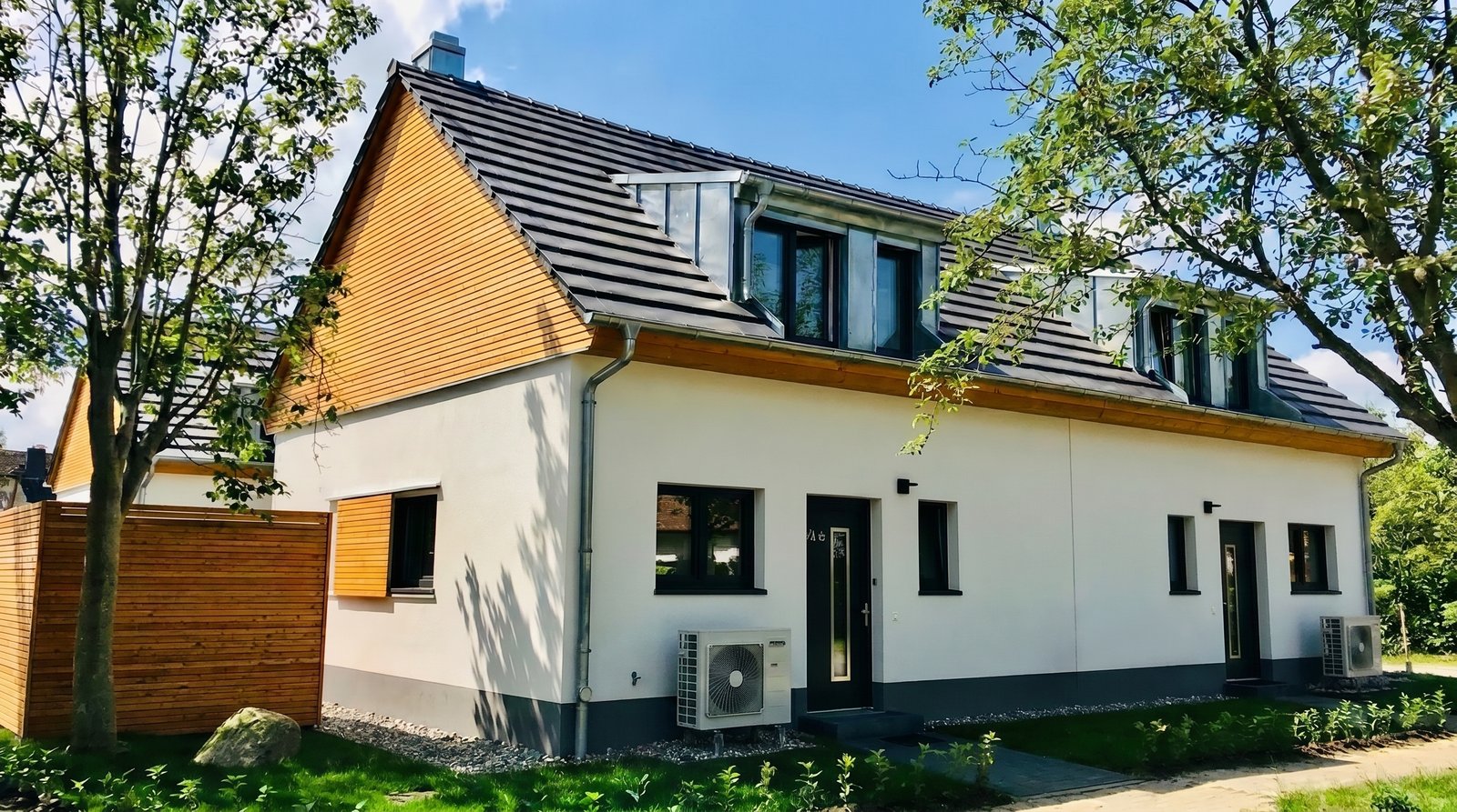Außenansicht Ferienhaus Bug Dranske Rügen